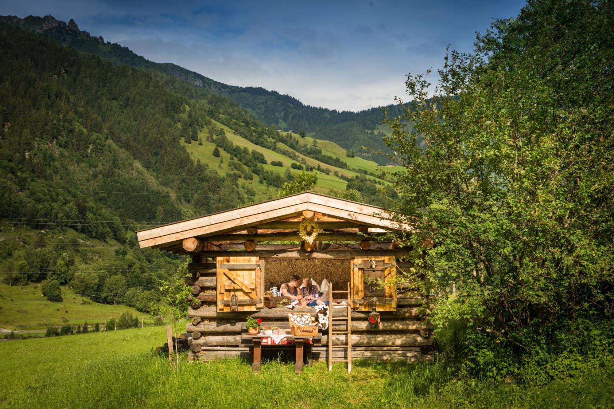 Bauernhofhotel "Die Unterbergerin" - Zimmer Mit Fruehstueck Und Ferienwohnungen In Gastein Mit Gratis Thermeneintritt Dorfgastein Exterior foto